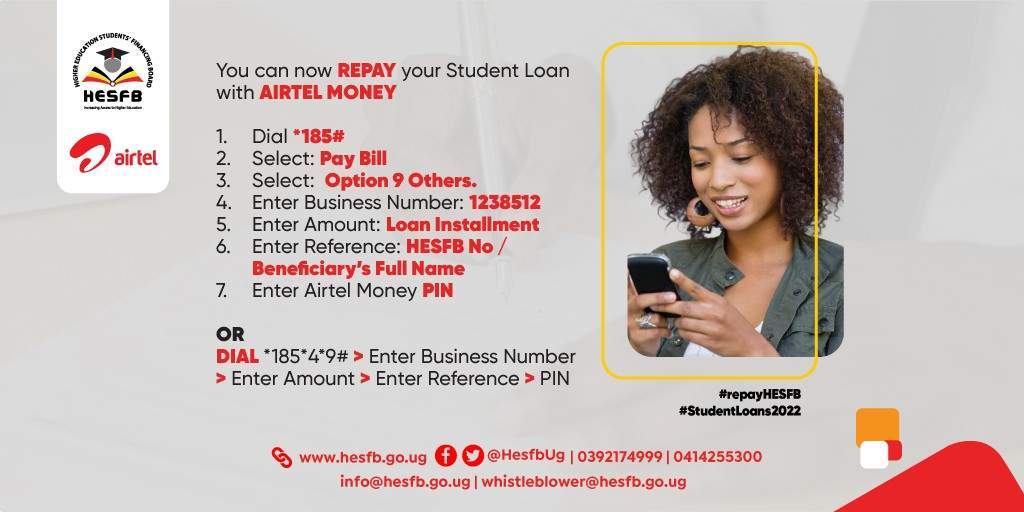 Read more about the article HESFB Launches Student Loan Repayment Using Airtel Money