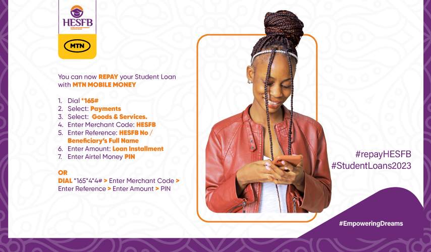 You are currently viewing HESFB Launches Student Loan Repayment Using MTN Mobile Money